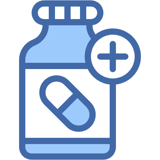 Free Medicine icon two-color style