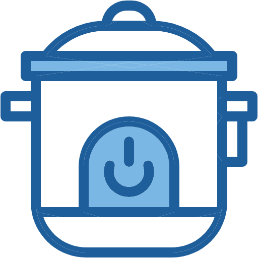 Free Rice Cooker icon two-color style