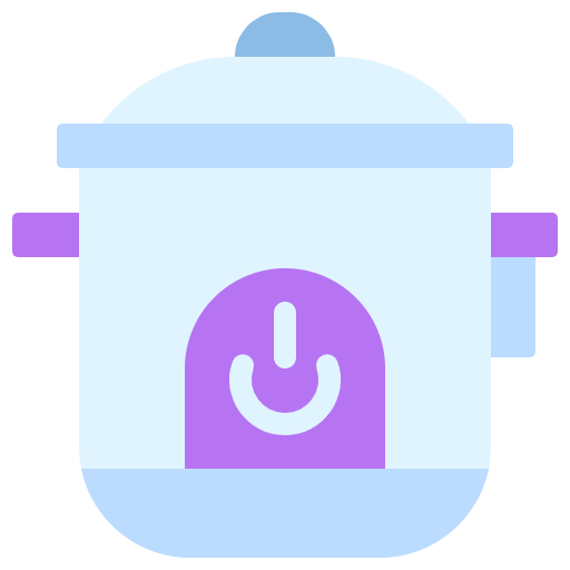 Free Rice Cooker icon flat style