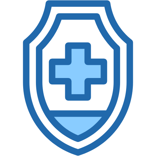 Free shield icon two-color style