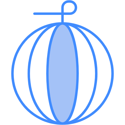 Free Watermelon icon two-color style