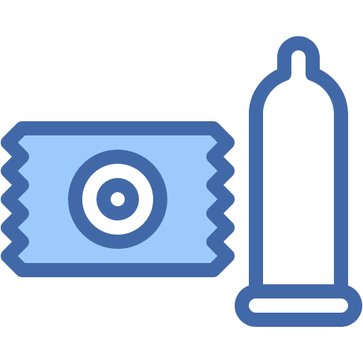Free Condom icon two-color style
