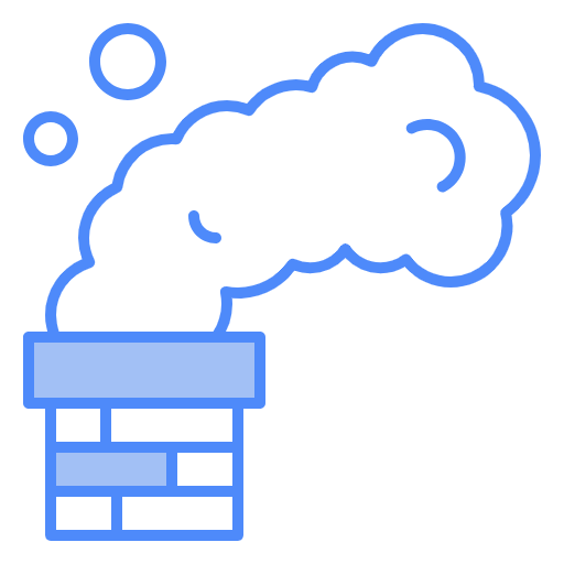 Free Chimney icon two-color style