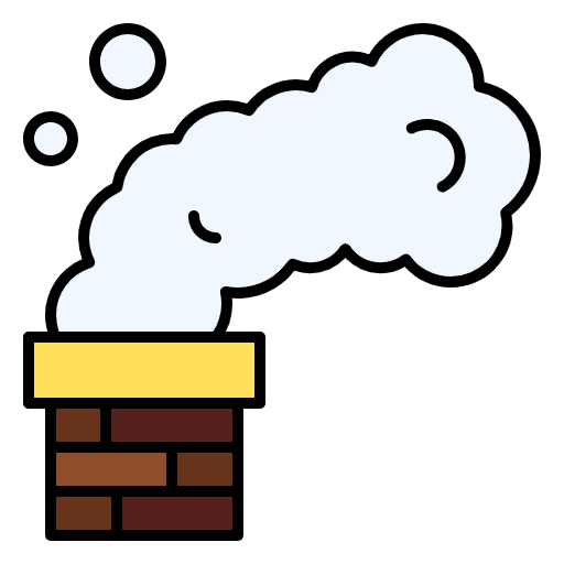 Free Chimney icon lineal-color style