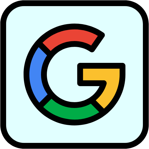Free Google icon lineal-color style