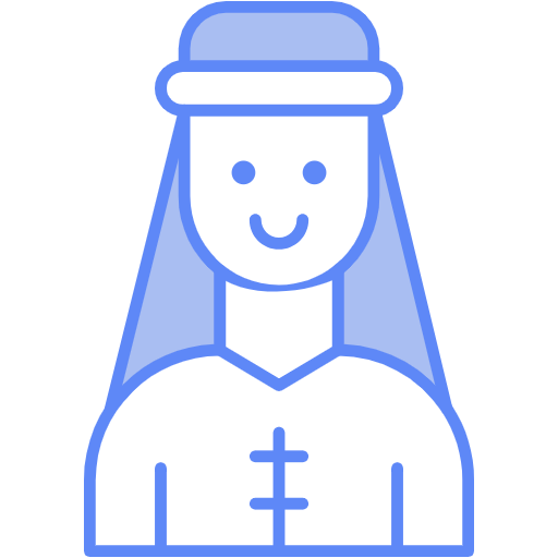 Free Girl icon two-color style