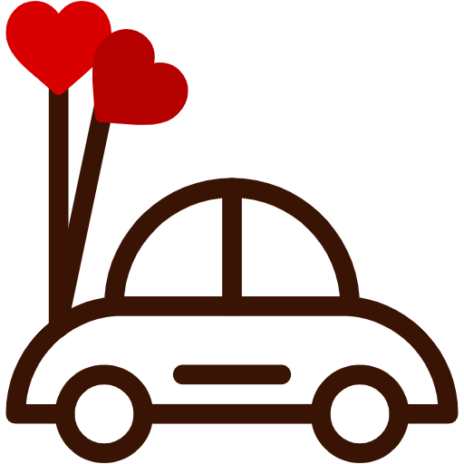 Free Car icon two-color style