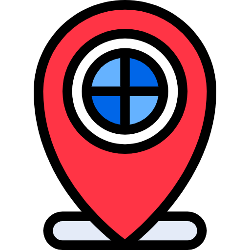 Free Gps icon lineal-color style