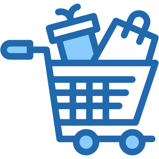Free Trolley icon Two Color style