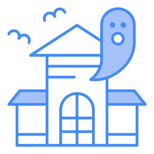 Free Ghost in the House icon Two Color style