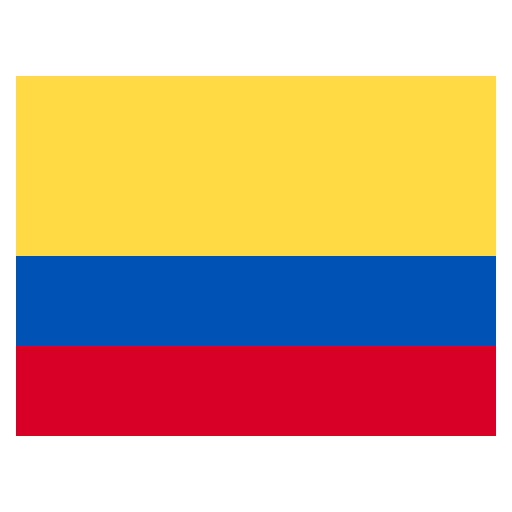 Free Colombia icon flat style