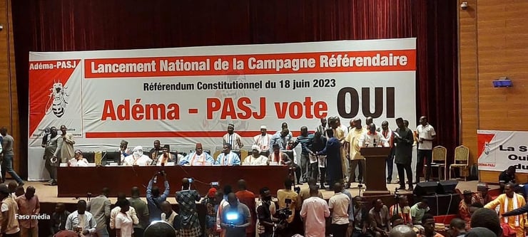 Lancement de la campagne référendaire au Mali : L’ADEMA PASJ encourage le vote en faveur du OUI