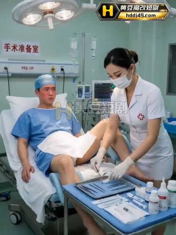 AI短剧《包皮手术的术后诱惑》EP1 原版 配图4