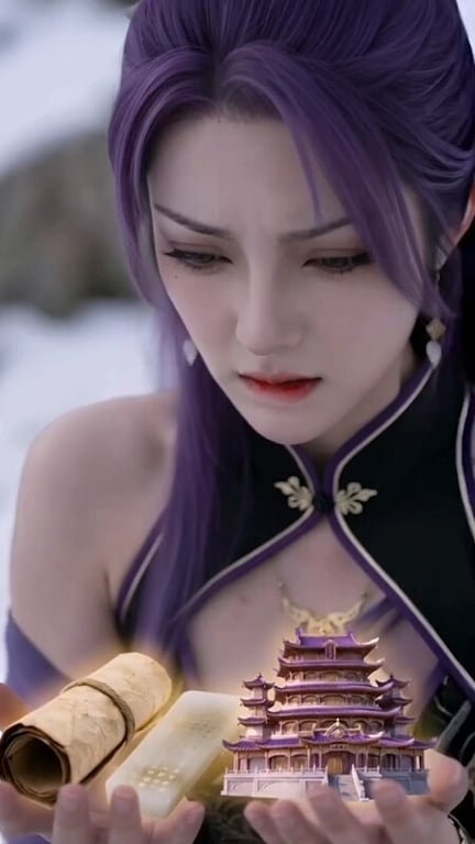 【AI短剧】『长生录：从侄女上门求丹开始长生』第34-35集 猥琐老头与同门师妹 配图2