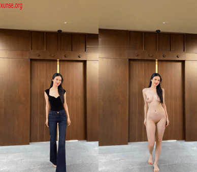 【AI脱衣】网红美女脱衣系列我是香秀（第三弹）美妆小母狗愃氺 配图3
