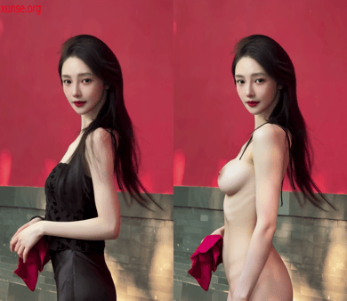 【AI脱衣】网红美女脱衣系列SurbLue最骚网店店主氺 配图10