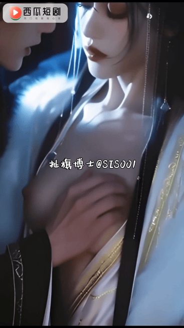 【AI短剧】《我代替姐姐嫁给了十恶不赦的摄政王》EP1集,她眼神复杂身体逐渐贴近 配图3
