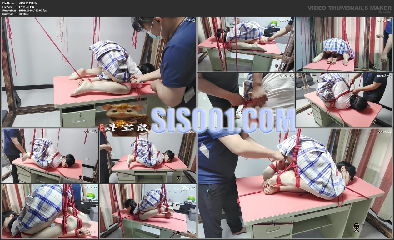 【SM调教】【象人工作室】多人捆绑女女捆绑女主颜值都非常在线满足你的一切幻想束缚 配图6