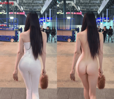 【AI脱衣】网红美女脱衣系列妍熙（第二弹）一米八大长腿愃氺 配图2