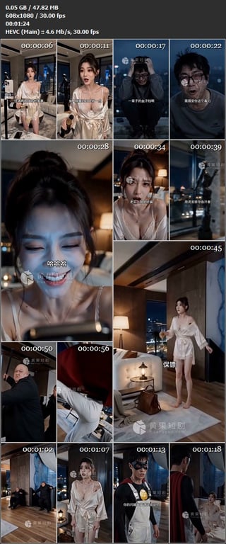 【AI短剧】《惩奸侠》EP0-10集，被女友诬告打进死狱的他，誓言要扫除世上所有 配图18