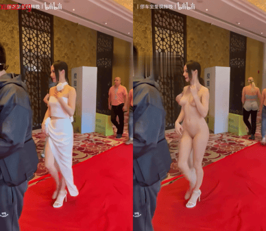 【AI脱衣】明星脱衣系列张嘉倪冷清又带甜氺 配图6