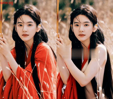 【AI脱衣】章若楠-第四弹--明星脱衣--内地女演员！氺 配图2