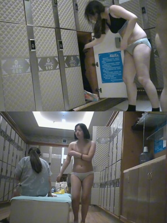 国内某水上乐园浴室十二季 燕环肥瘦 各类妹子都有 某房版本[9.91G/03:1 配图7