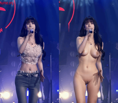 【AI脱衣】网红美女脱衣系列芹早早（第二弹）唱跳rap愃氺 配图4