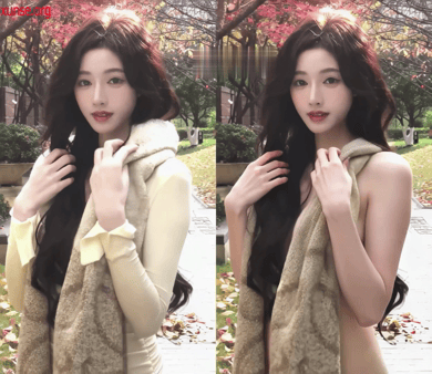【AI脱衣】网红美女脱衣系列林霸天宝藏御姐__第三弹（写真篇）氺 配图11