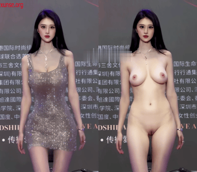 【AI脱衣】网红美女脱衣系列猫总Leah无处安放的大长腿愃氺 配图5