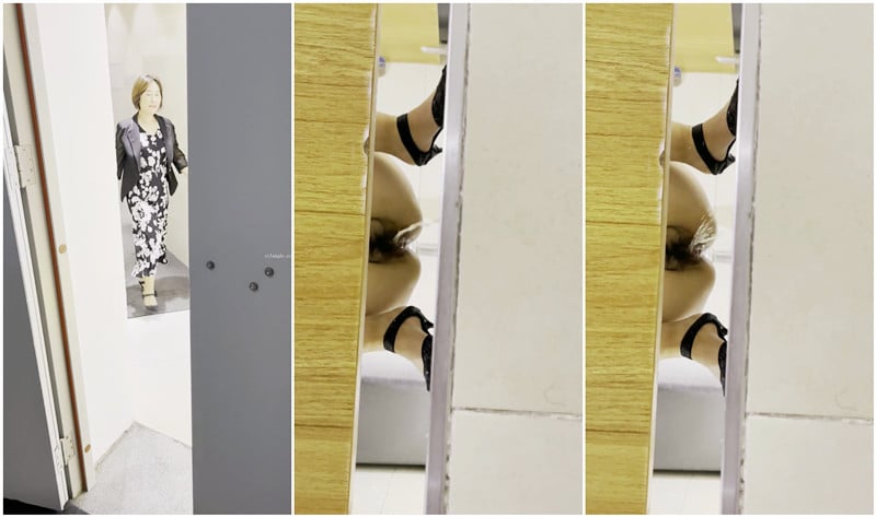 办公室女厕偷拍神作！多位美女职员小黑鲍全景无码诱惑大展示 配图6
