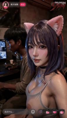 ✨【AI短剧】《堕落物语3之万人性爱直播间》 EP6-7集，女大学生虚荣心欠下网贷成为女主播还债直播尺度越来越大（2V）-老宋论坛