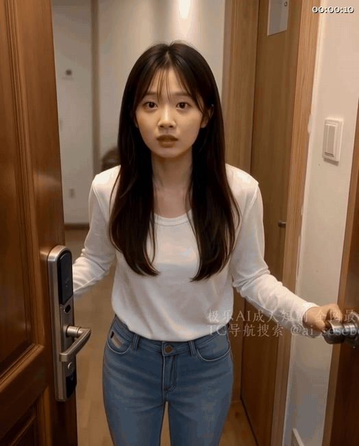 【AI短剧】《房东和女大学生》没钱交房租，那就用身体来还，嫩奶子骚穴 配图1