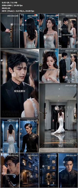 【AI短剧】《闪婚大佬掉马后》EP1-10集，一场契约婚姻却慢慢掺入了爱与欲的纠 配图16