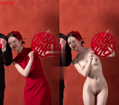 【AI脱衣】沈歆一--网红脱衣---全裸婚宴，邀你参加！氺 配图7