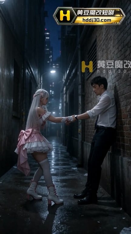 AI短剧《契约魔法少女就能不断变强》EP1-3 原版 配图8
