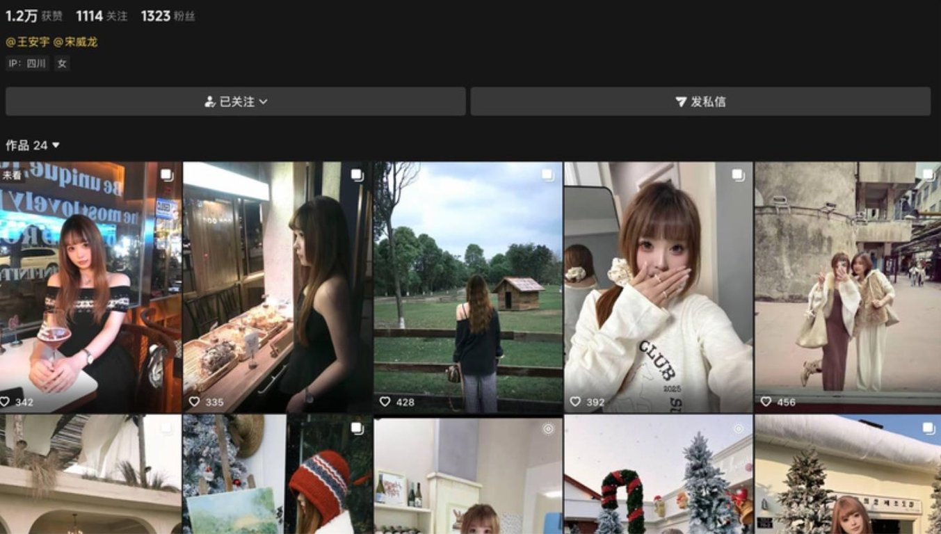 前段时间很火的某莉岛事件几个高颜值大网红上厕所被偷拍高清原版流出（9V) 配图35