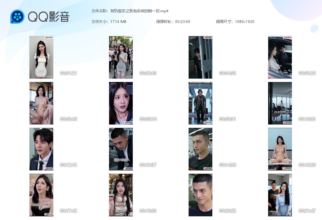 【AI自制小短剧】《复仇世家控制系统之我有系统控制一切》复仇肏逼，精彩刺激！ 配图6