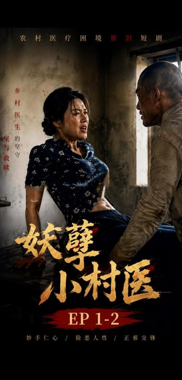 【AI短剧】✅《妖孽小村医》✅EP1-13全集 小小村医韩尘，惹得村里村外的无数美女倒贴追求氺-老宋论坛
