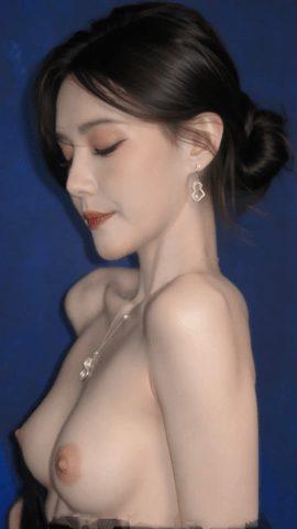 【AI脱衣】白冰 景甜 李一桐骚货女明星们外表光鲜亮丽 实际都是金主爸爸们的贱狗 配图6