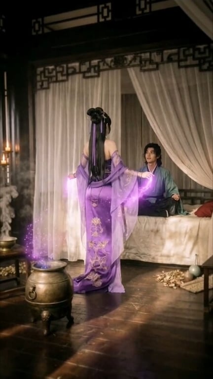 AI短剧《长生录：从侄女上门求丹开始长生》EP41 配图21