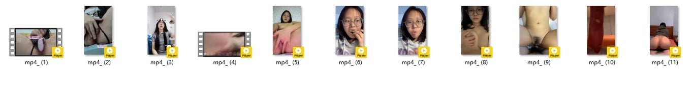 云盘高质露脸泄密！单纯眼镜大学生【莹莹】极度反差一面，脸穴同框地瓜自慰与炮友做爱 配图6