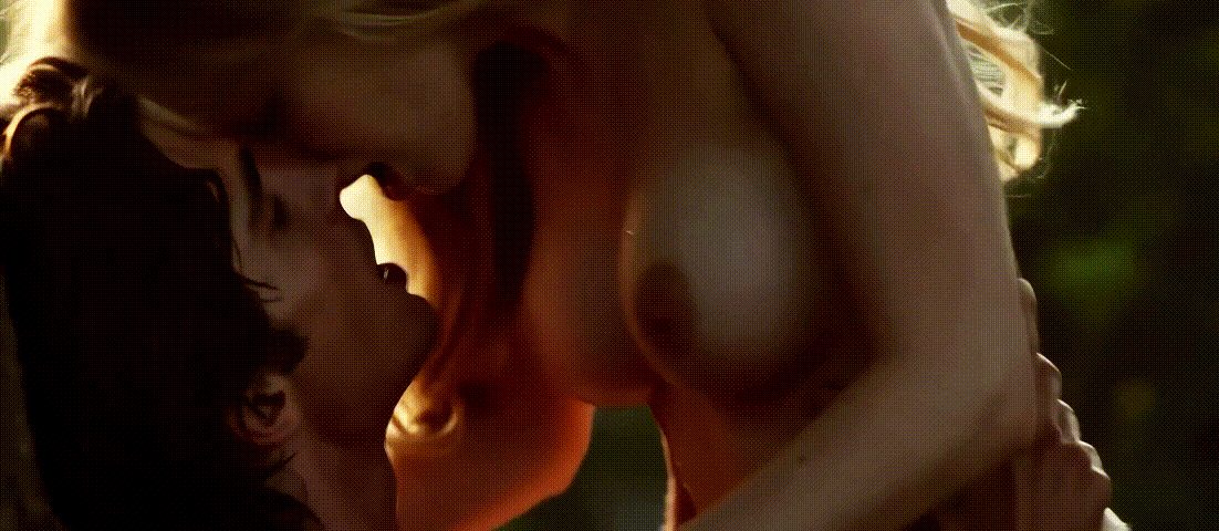 【AI短剧】《花园里的秘密》夕阳西下，一对情侣在花园里激情爱爱，电影级画质，完美 配图7