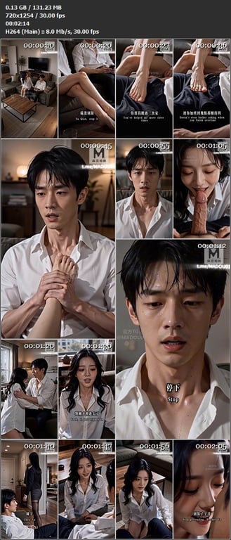 【AI短剧】《合租：同一屋檐下的秘密》 EP1-6集，暧昧、秘密与欲望不断滋长。 配图14
