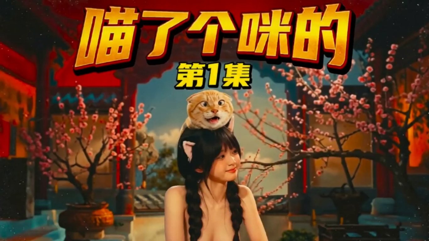 【AI短剧】✨喵了个咪✨全20集 网红模型改编，剧情很有梗！-老宋论坛