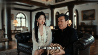 【AI影视级制作】AI色情短剧公司破产母狗四处借钱没想到被竞争对手调教成母狗！ 配图2