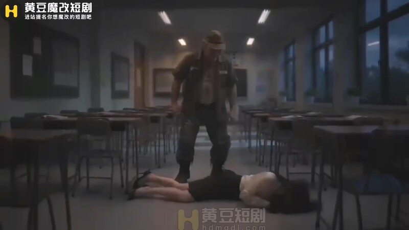 AI短剧教师凌辱日记全8集 貌美女教师被扫地大爷侵犯威胁地痞轮奸！ 配图6