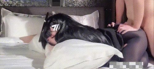 【SM调教】【浵卡Tokar】COS调月莉音破洞黑丝足交+暴力后入+疯狂骑乘,丝 配图6