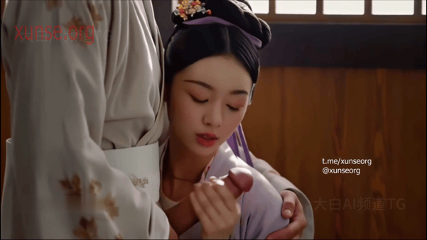 【AI推演】魔改电视剧《为有暗香来》周也饰华浅，雪白丰满巨乳在仲溪午身下剧烈晃荡 配图5