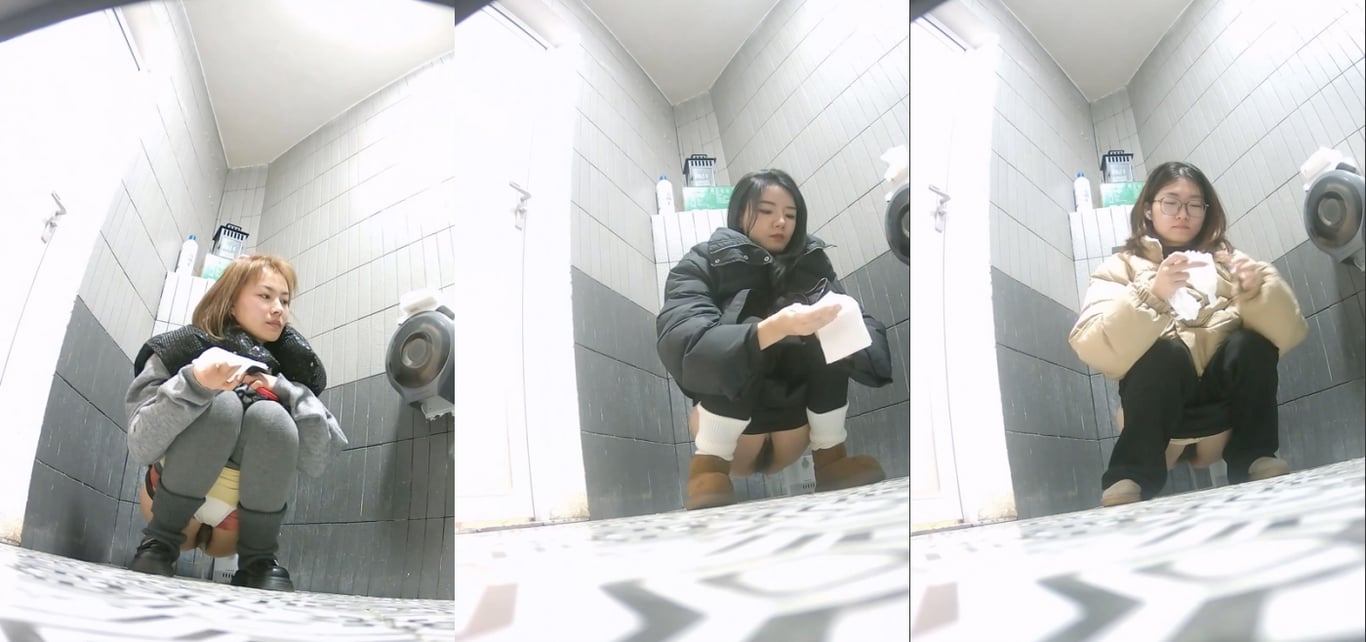 精品厕拍⑴，办公楼女卫生间2K高清偷拍数位小姐姐方便，脸穴同框愃 配图8